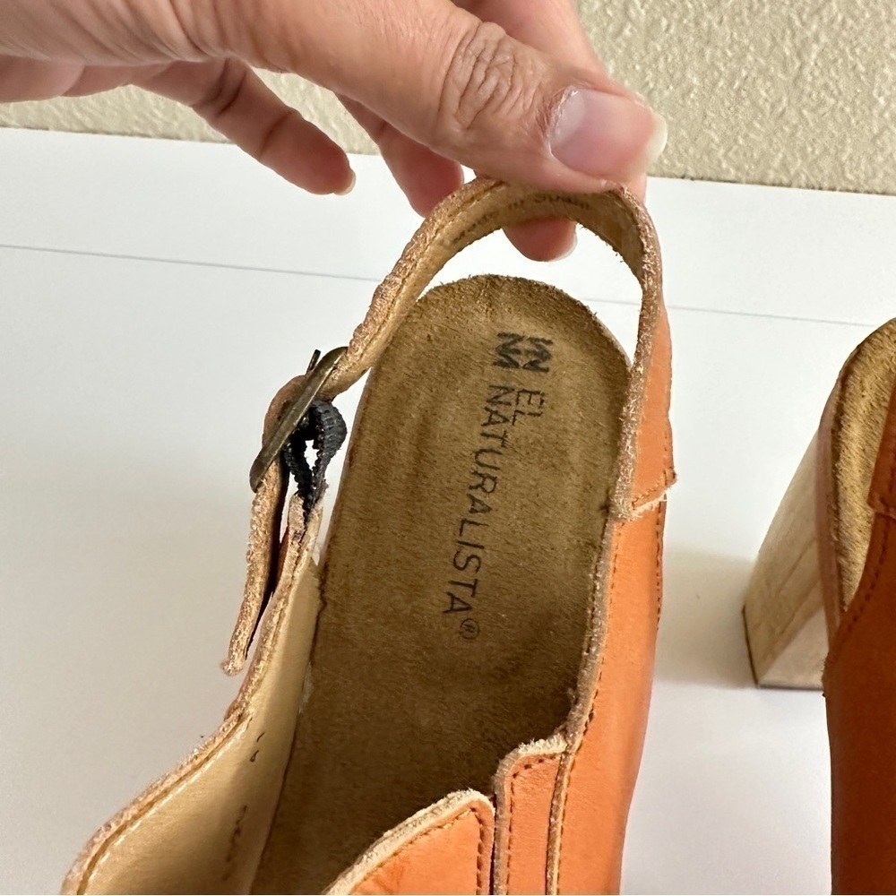 El Naturalista Women's Kuna N5020 High Heel Sandals in Tan Brown sz EU 41/US 10 - Picture 9 of 16